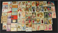 A SELECTION OF 65 CHRISTMAS POSTCARDS