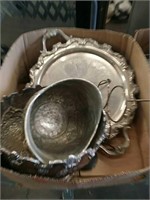 Box of metal ware