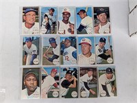 1964 Topps Giants Baseball Lot Of 15