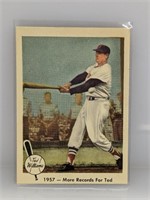 1959 Fleer Ted Williams "More Records for Ted" #