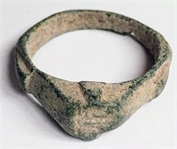 Roman Legionary 1st-3rd Century AD bronze ring US#