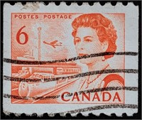 Canada 1970 Elizabeth II 6 Cents stamp #468A