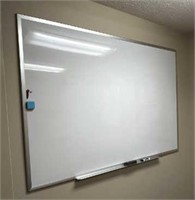 6' X 42" DRY ERASE BOARD - AS NEW