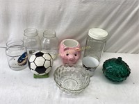 Assorted Glassware