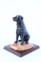 Royal Doulton Black Labrador Figure,
