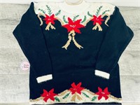 Women’s large Dana Scott Holiday sweater