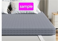 Unipom Queen 4in Mattress Topper