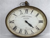 Vintage Style French Wall Clock Galerie Du Gaston