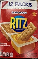 Sealed- 24 Pkgs Nabisco Handi Snacks Ritz Crackers