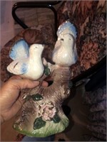 Bird & Cat Figurine Decor
