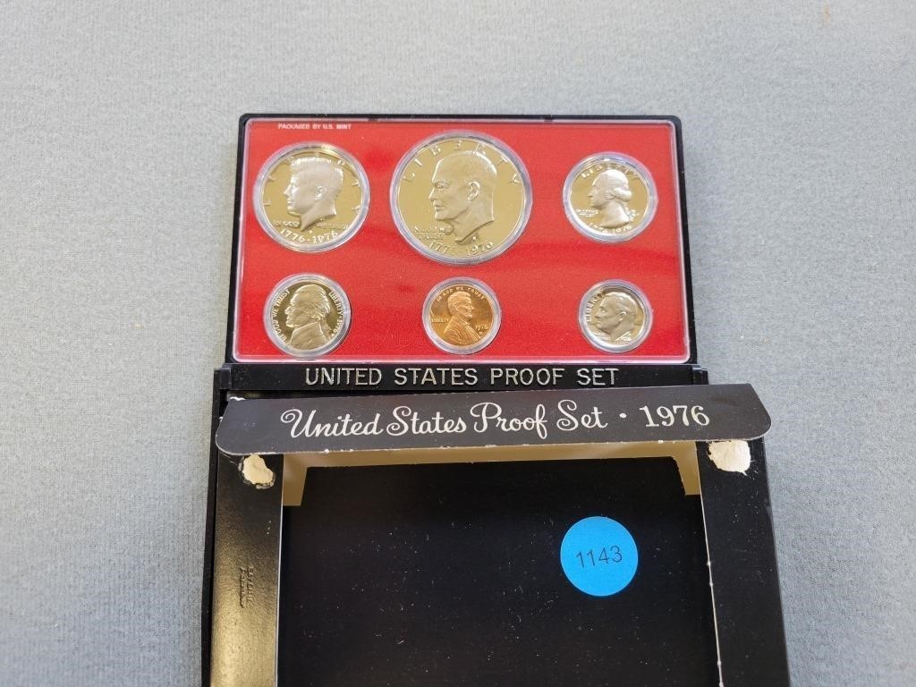 1776-1976s Proof Set. Buyer must confirm all curre