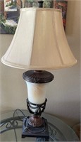 F - TABLE LAMP W/ SHADE (A14)