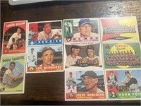 (10) Topps 1950's Baseball Cards