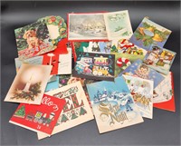 Vintage Ephemera Lot: Holiday & Greeting Cards