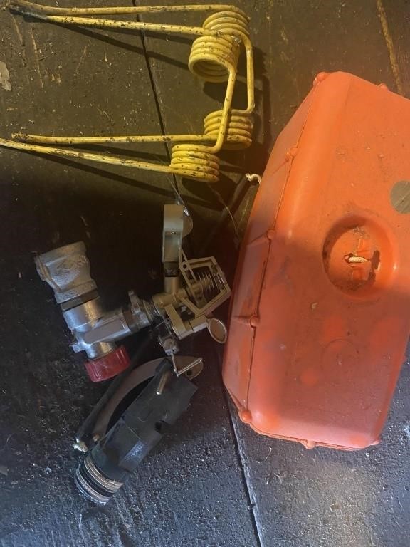 float valve, sprinkler, pickup teeth