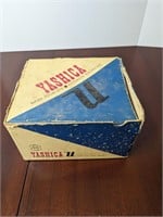 Vintage Yashica film camera with box