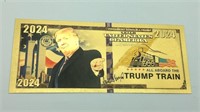 2024 Donald Trump Gold Bill