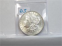 1885 P Silver Morgan Dollar $1 90%