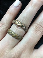 2 copper rings, sizes 10 and 11