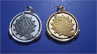 2 Daughters of the Revolution Charms