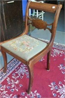 Duncan Phyfe Style Occasional Chair
