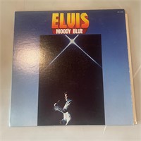 Elvis Moody Blue rock vocal Blue VINYL LP