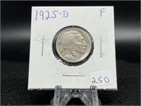 Buffalo Nickels: 1925-D