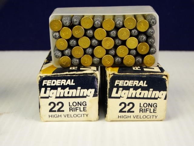 Federal Lightning .22 Long High Velocity Rifle + | LL Auctions LLC