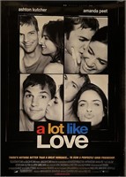 A Lot Like Love 2005 original double-sided movie p