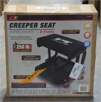 Performance Tool Creeper Seat 250 Lb Load