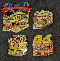 4 Bill Elliott McDonalds Collector Pins