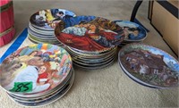 Collector Plates Gone With Wind, Nurses Rhymes,