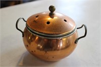 Vintage Copper Garlic Keeper