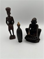Hand Carved African Statues