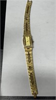 FLS Fitness 23k Gold Plated Watch Untested