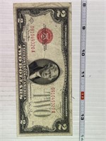 1928 $2 Red Seal OLD