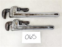 Ridgid 14" and 18" Aluminum Pipe Wrenches