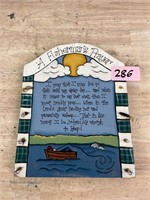 Fisherman Prayer Wall Art