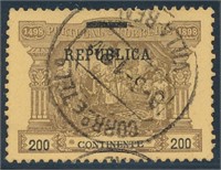 PORTUGAL #196 USED VF