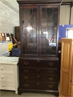Drexel Heritage Wood Cabinet Desk
