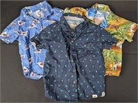 (3) 2T Polo Shirts [Free Planet & More] Boy