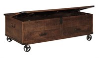 Ashley T938 Storage Cocktail Table