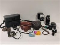 Vintage Camera Equipment, Nikkormat, Praktica