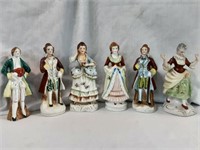 Occupied Japan Victorian Porcelain Figurines