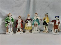 Occupied Japan Victorian Porcelain Figurines