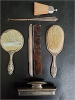 Antique Personal Care with Sterling Silver