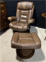 LEATHER STRESS FREE STYLE CHAIR AND OTTOMAN NEEDS