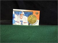 97 John Elway Broncos Quarterback #7 Coin