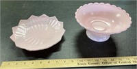 Pink Coated Dishes