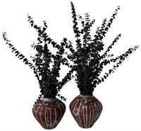 Rustic Ceramic Bud Vases